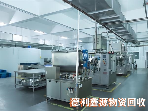 北京食品设备回收，拆除食品生产线，果汁饮料设备回收