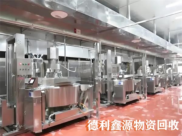 回收食品设备，回收乳品设备，回收饮料设备